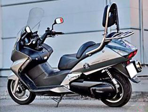 Спинки пасажирські з багажником на мотоцикл Honda Silver Wing 500 (2006-2008р.)