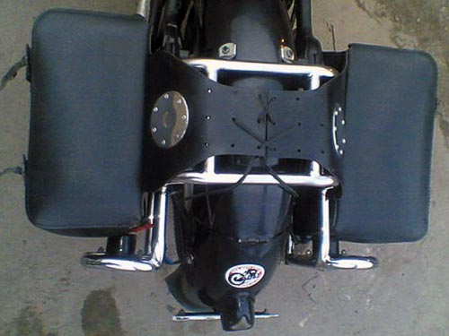 Багажніки з підставками для кофрів на мотоцикл Днепр К-750