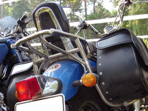 Багажніки з підставками для кофрів на мотоцикл Raketa Futong QJ250-H